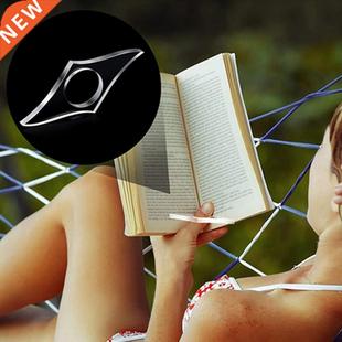 3 Sizes Useful Clear Page Thumb Book Holder Spreader Acryli