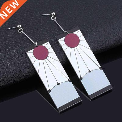 Acrylic Drop Earrings Demon Slayer Kimetsu no Yaiba Blade of