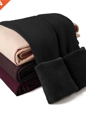 NORMOV Winter Women Cashmere Leggings Super Elastic Slim War