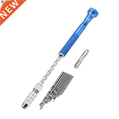 Upgrade Semi-automatic Mini Hand Drill+2pcs Double Side Chuc