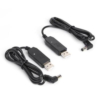 2pcs 1m USB Charging Cables 5V to 10V for BaoFeng UV-5R UV-8