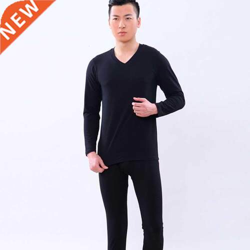 High Quality Plus Size 7XL man long Johns suits men Thin Pol