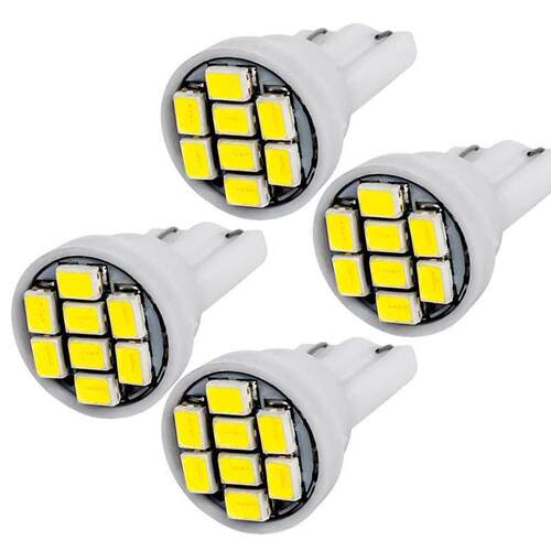 4x Car T10 W5W LED Bulb interior Instrunment Light 12V Auto