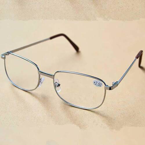 2021 New 1PC Men Women Reading Glasses Full Alloy Frame Resi