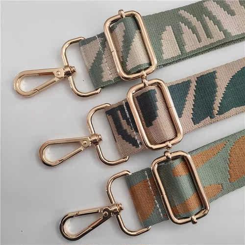 Ladies Adjustable Shoulder Bag Strap Contrast Color Webbing