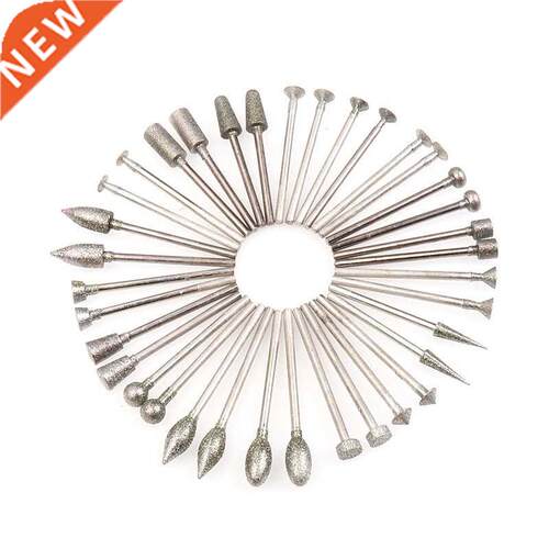 36Pcs 2.35mm Shank Grinding Bits for Dremel Tools Polishing