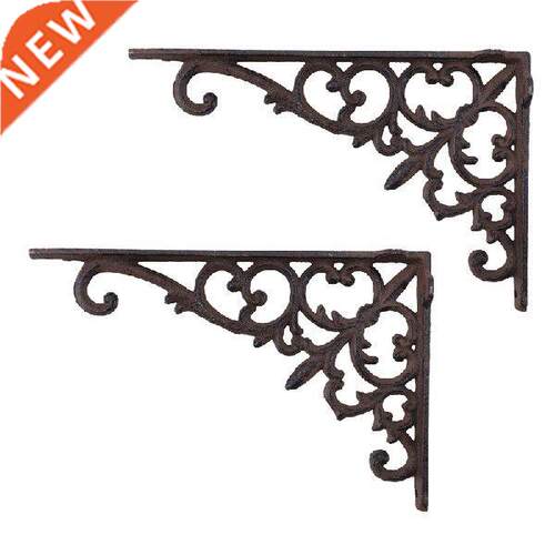 2X Cast Iron Plant Hanger Flower Basket Hook For Indoor