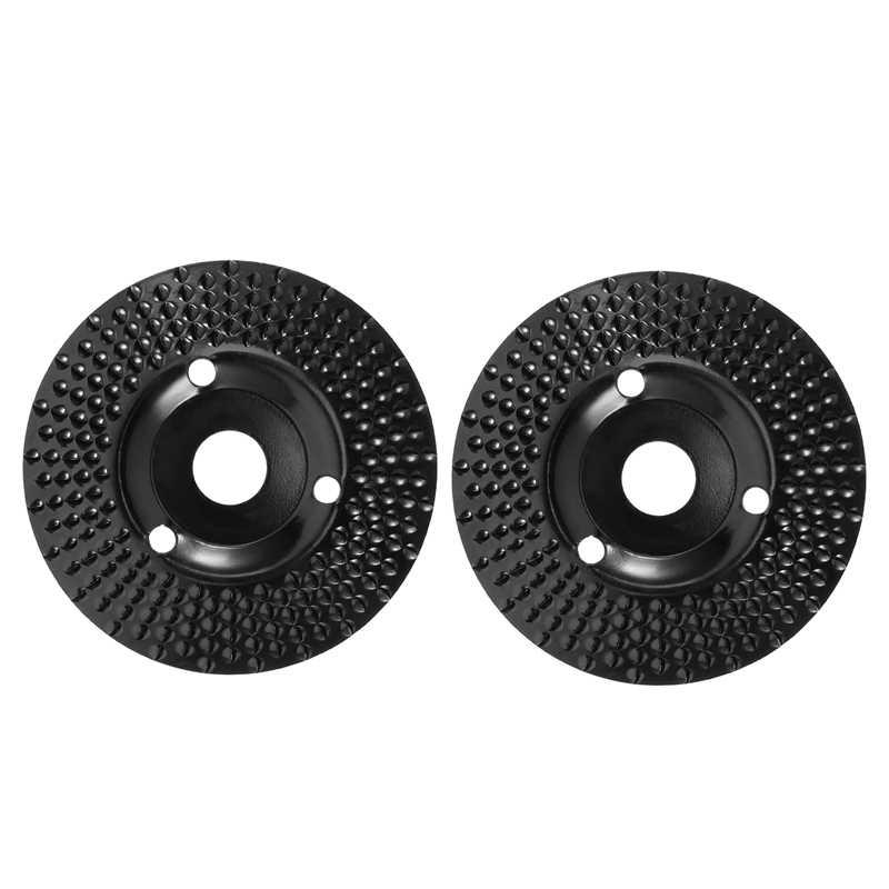 2 Pack Wood Carving Disc for Angle Grinder Rasp Disc Wooden