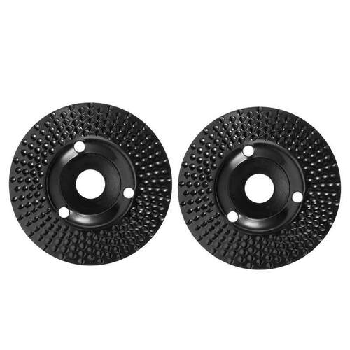 2 Pack Wood Carving Disc for Angle Grinder Rasp Disc Wooden