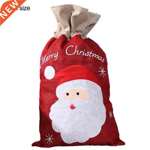 Newest Gift Candy Bag Santa Claus Party Supplies Christmas