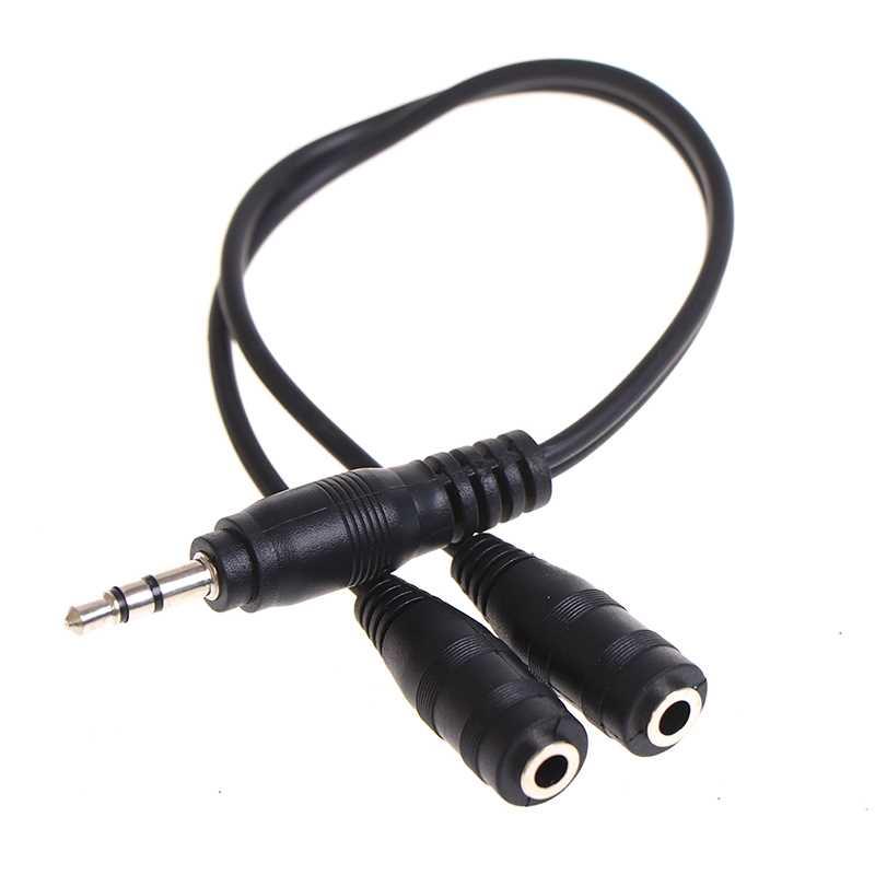 3.5mm Audio Aux Cable Stereo Extension Headphone Splitter C