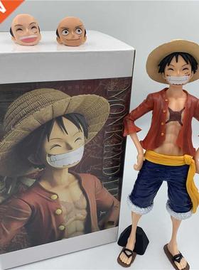 Luffy 3D2Y Big Stnding Ver. PVC ction Figure Luffy Snji Z