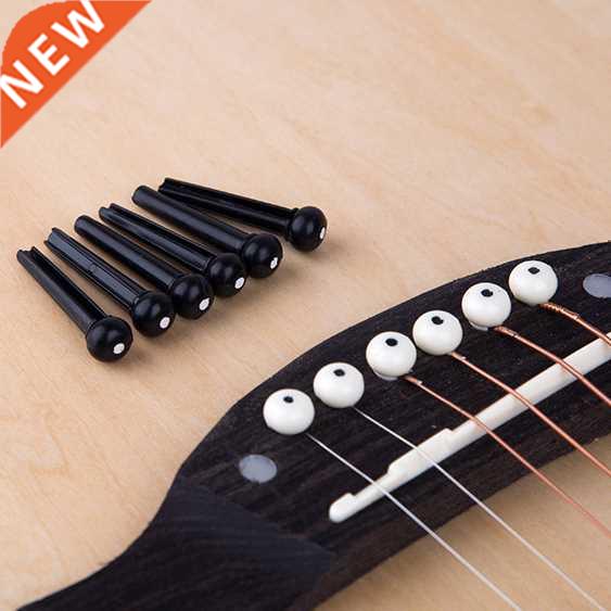 6pcs/lot 6 String Guitar Bridge Pins Plastic Bridge Pins Str