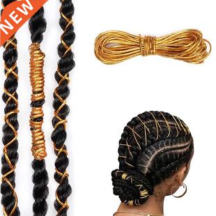 Dreadlock Braids Hair Accessories Silver Gold Braiding Hair