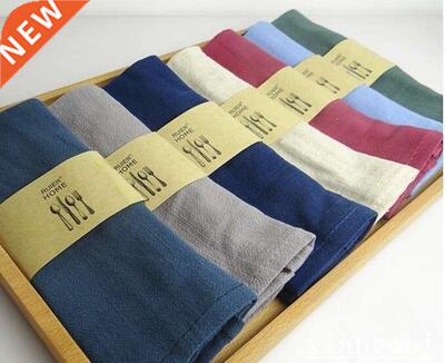 Cotton and linen plain TEA TOWEL cloth art napkin KITCHEN TO