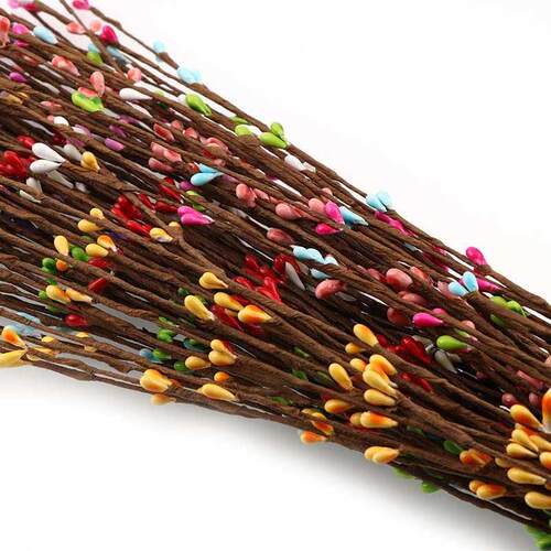 Cheap 10pcs 40cm  Scrapbooking Decorative Wreath Fake Bud
