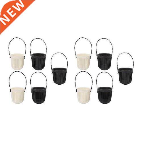 10Pcs Plastic Hanging Orchid Pot Balcony Creative Wall