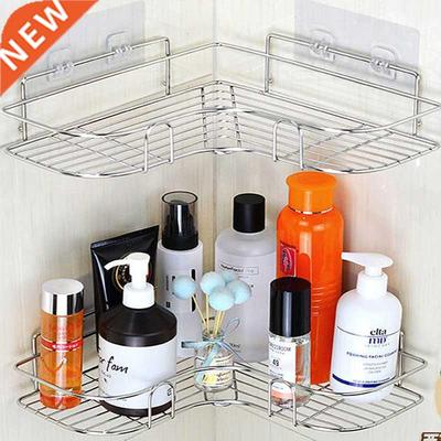 Stainless Steel Non Perforated Love Corner Rack Kitchen Bath