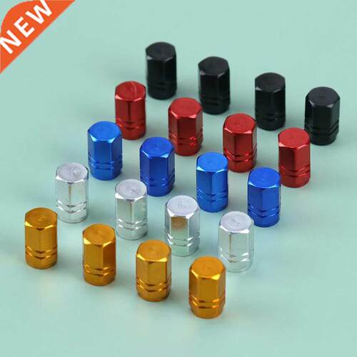 4PCS Car Tire Valve Stem Caps Bolt-In Aluminum Theftproof Va