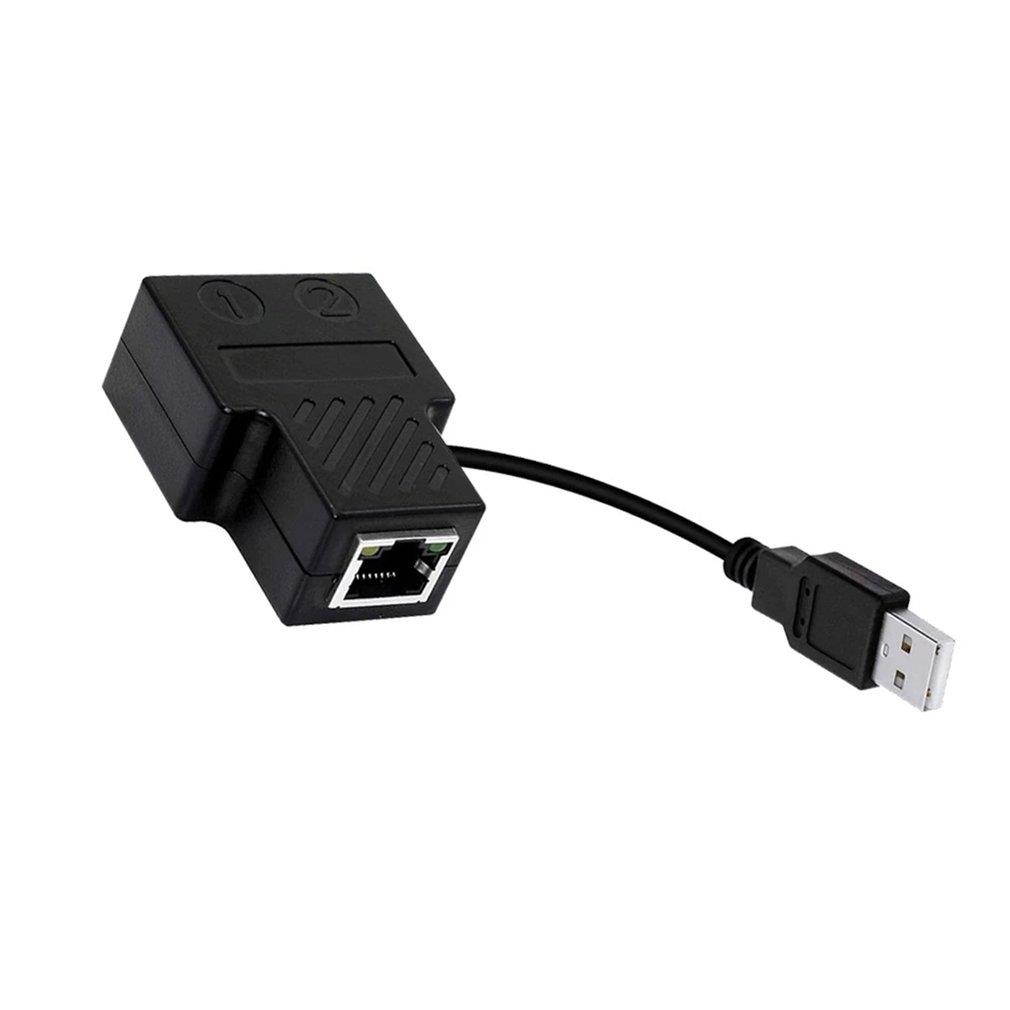Ethernet Splitter 1 To 2 RJ45 Internet Splitter Network Equi
