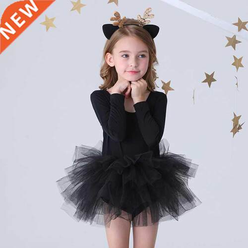Fashion Girl Ballet TuTu Dress Professional Kids Dancing Par