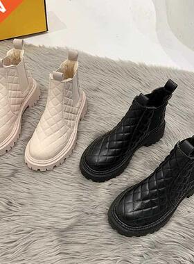 Shoes Woman Martin Boots Non-Slip Snow Boots Women Raise The