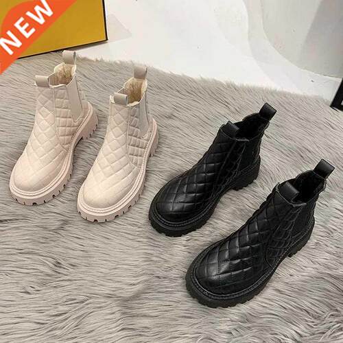 Shoes Woman Martin Boots Non-Slip Snow Boots Women Raise The