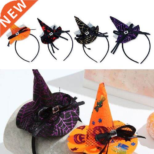 1pcs Halloween Hair Hoop Festival Party Spider Web Witch