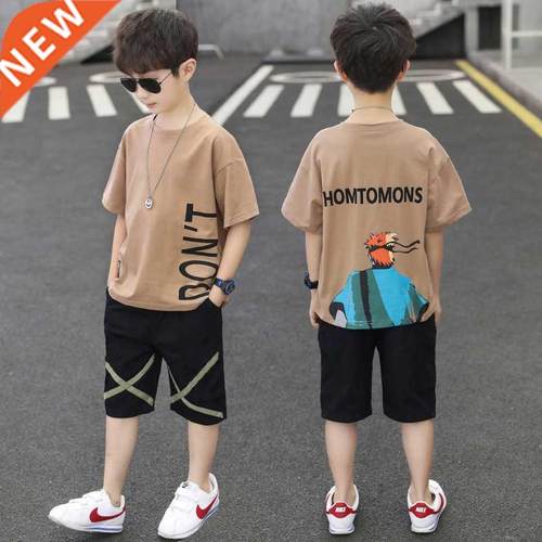 Boys Clothing Sets Summer Casual Outfit T-shirt + Pants Boys
