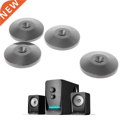 4 Pcs Isolation Spike Stand Feet Pad Speaker Amplifier Nicke