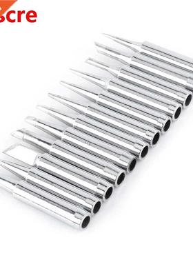 12pcs Solder Iron Tips Set For tten 900M T 906 909 936 937