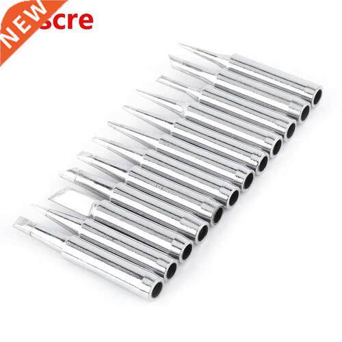 12pcs Solder Iron Tips Set For tten 900M T 906 909 936 937