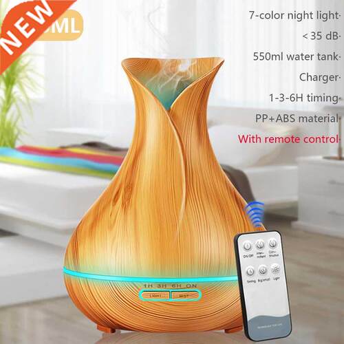550ML Ultrasonic Aromatherapy Humidifier Essential Oil