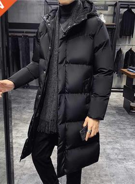 Winter Jckets For Men Hooded Csul Long Down Jckets Thick