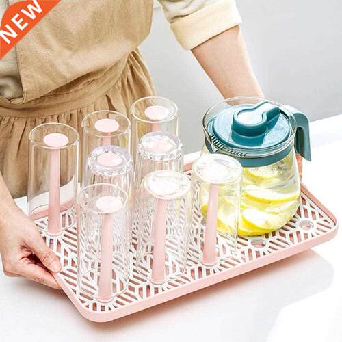 Dust-proof Cup Drying Rack Multifunctional Plastic Draining