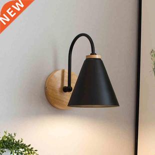 wooden wall lights bedside wall lamp bedroom wall light scon