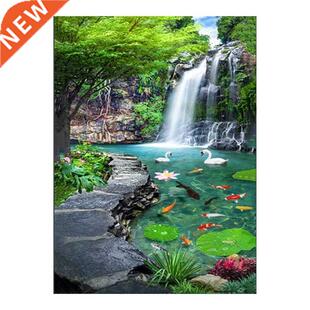 Nature Painting Landscape DIY Square Full Diamond