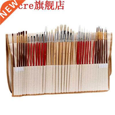 38 Pcs Face and Body Painting Paint Brushes Art Set for Acry