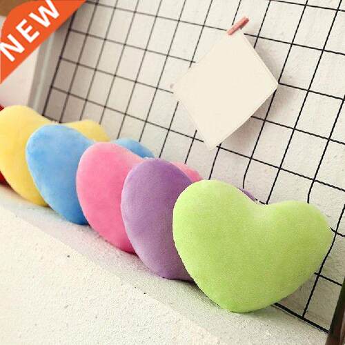 15/0cm Heart Shape Decorative Throw Pillow PP Cotton Soft