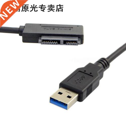 USB 3.0 to 7+6 13Pin Slimline SATA Laptop CD/DVD ROM Optical