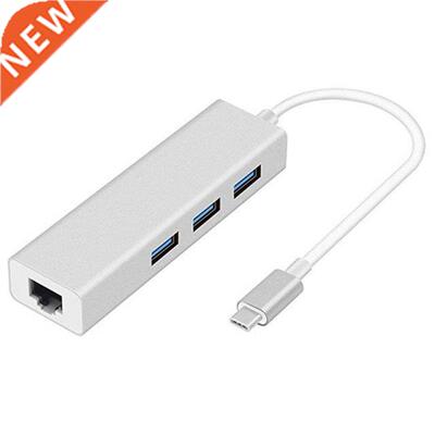USB C HUB Gigabit Ethernet Rj45 Lan Adapter USB Type-C To US
