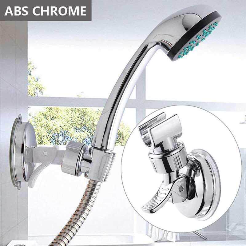 adjustable hand shower holder suction cup holder full platin