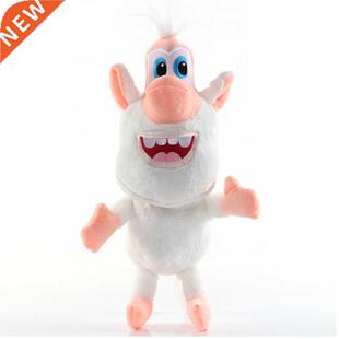 8cm Russia Cartoon Little White Pig Plush Toy White Monkey