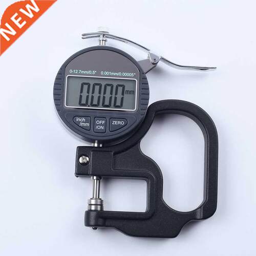 0.001mm Digital Thickness Gauge Meter 10mm Portable LCD Elec