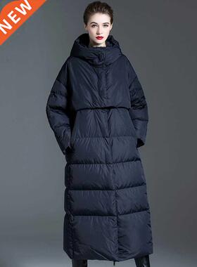 Winter women	s high-quality down jacket loose casual