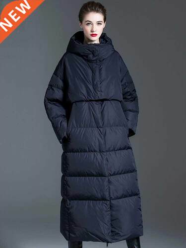 Winter women	s high-quality down jacket loose casual