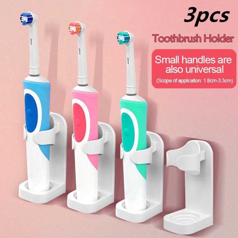 Self-adhesive Electric Toothbrush Holder Traceless Stand