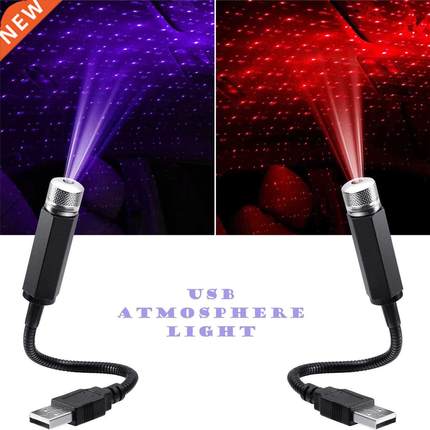 Romantic LED Car Roof Star Night Light Projector Atmosphere