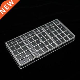 Real Polycarbonate Chocolate Bar Mold Tray Eco-friendly