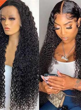 13x4 Kinky Curly Lace Frontal Wig Brazilian Curly Full Lace